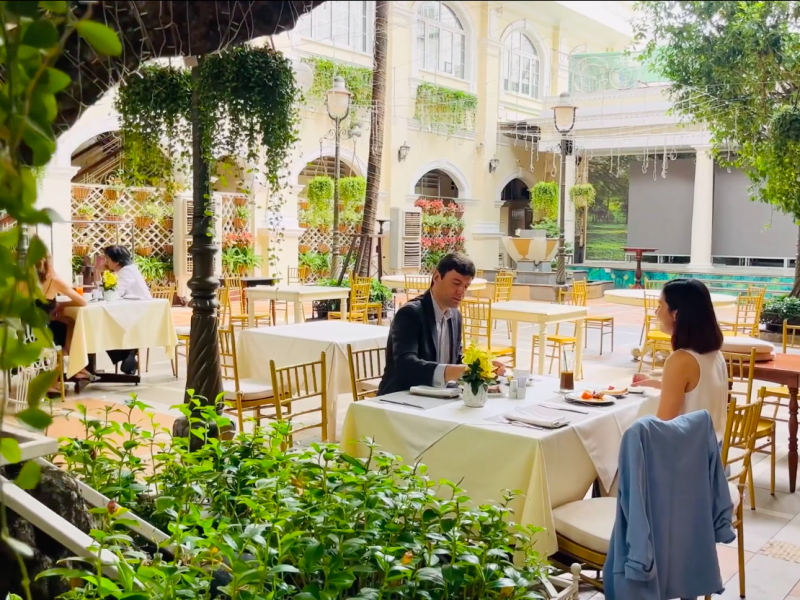 Review ăn sáng, cafe tại HOTEL CONTINENTAL SAIGON